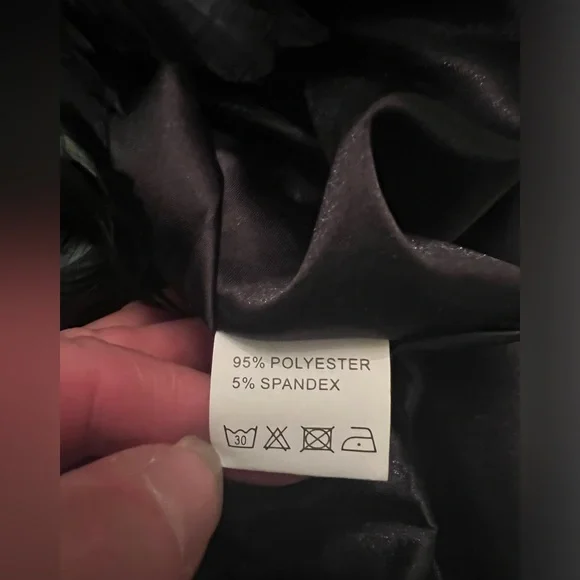 Feather mini skirt NEW - Picture 8 of 11